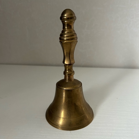 Other - Vintage | Brass Teachers Hand Bell